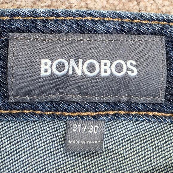 relaxed vintage everyday timeless Classic Straight Denim Bonobos Jeans 31/30 - Picture 13 of 14